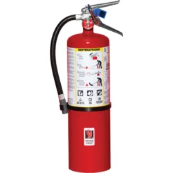 Steel Fire Extinguisher, ABC, 2.5lb – 20lb Capacity