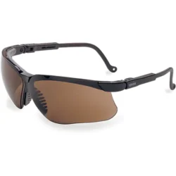Uvex® Genesis® Safety Glasses, Brown Lens, Anti-Scratch Coating, CSA Z94.3
