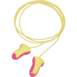 Howard Leight™ Laser Lite® Multi-Colour Foam Earplugs, Pair – Polybag, Corded